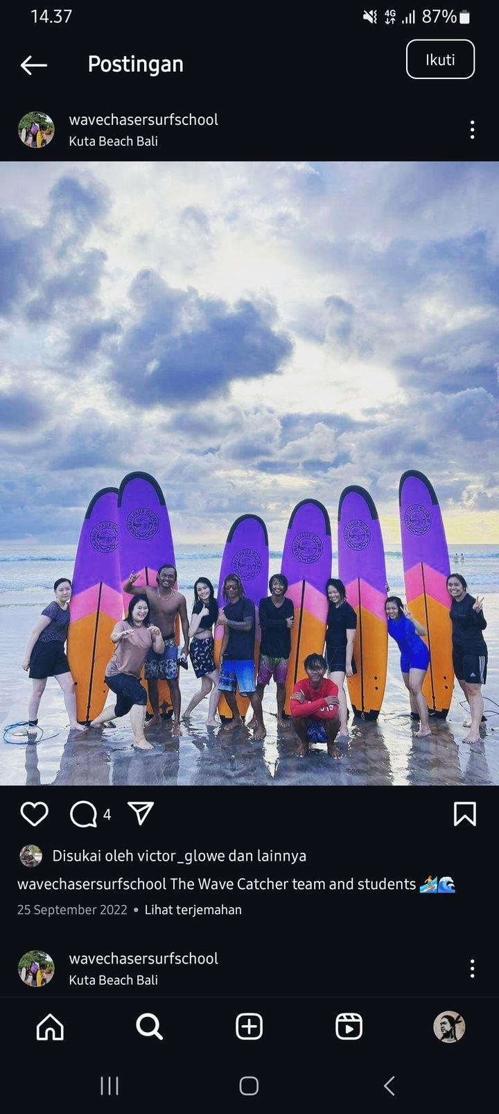 2 Hours Surf Lesson